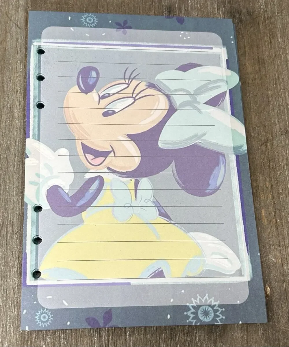 Minnie Mouse Size A5 Refill Paper (50 Sheets)